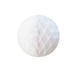 Esfera panal chico 18cm blanco
